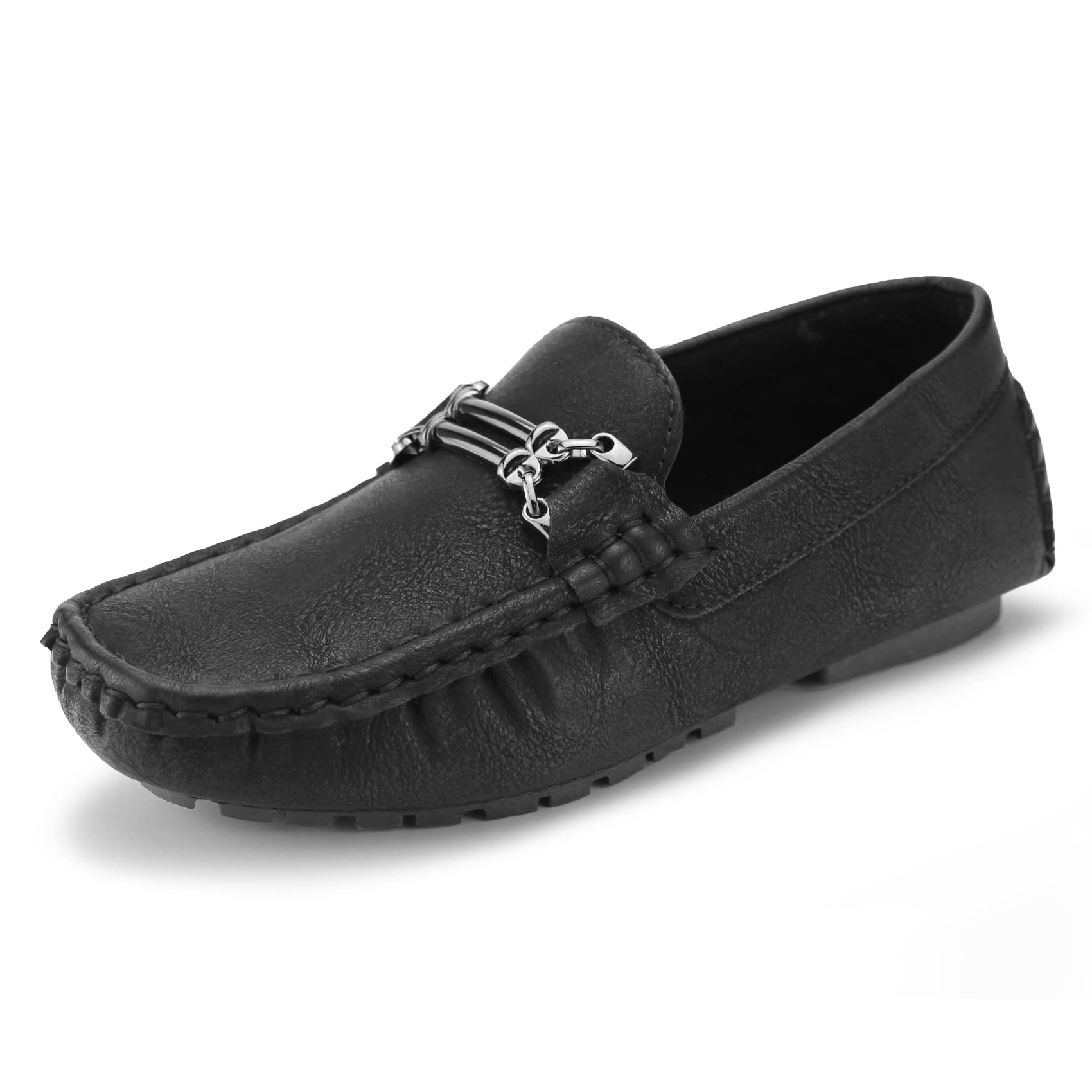 Hawkwell Kids Casual Penny Loafers Moccasin Dress Driver Shoes - Comfort and Style for Toddlers and Kids
| Hawkwell Kid