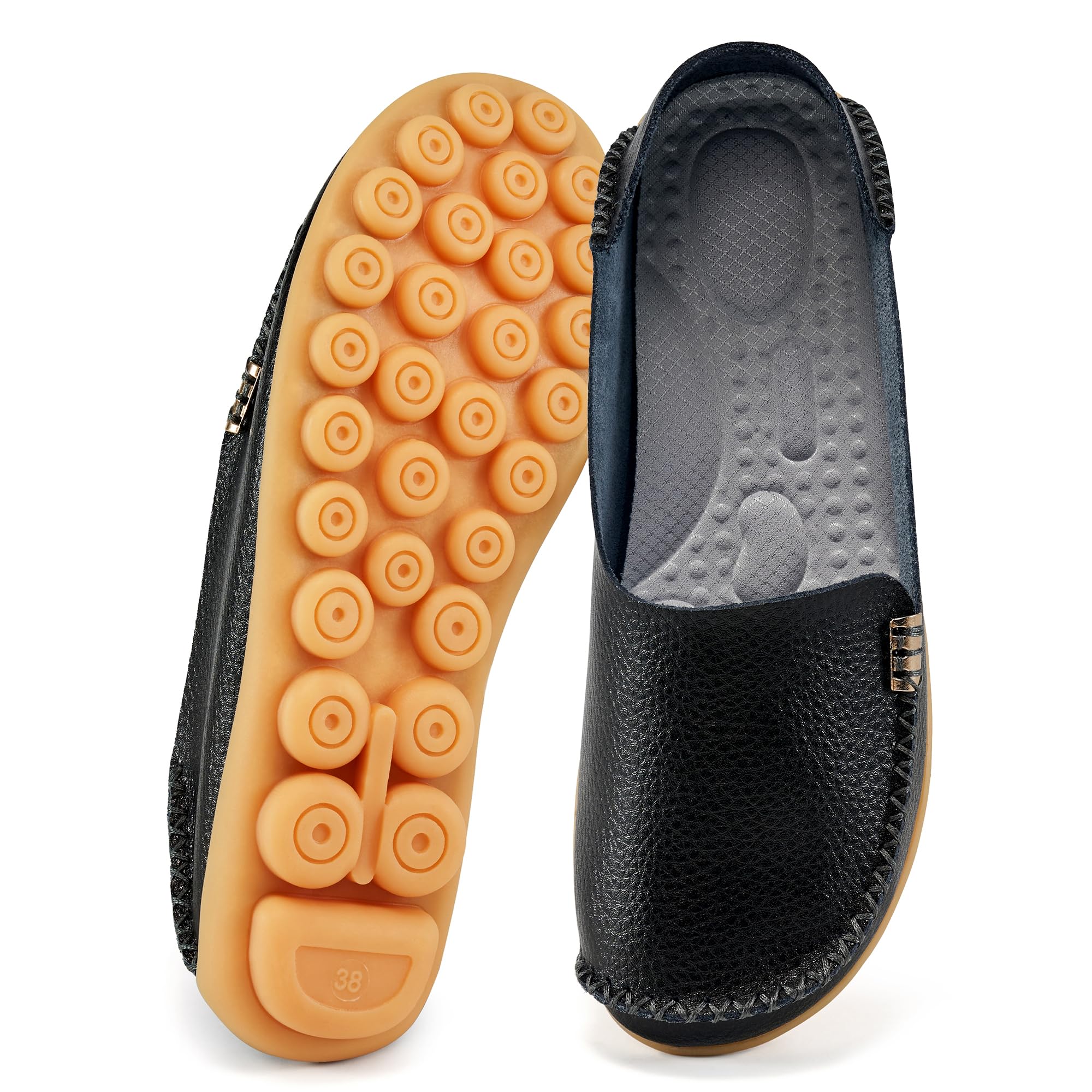 AliceGana Women's Casual Slip On Flat Shoes
| AliceGana Women's Comfortable Dressy Moccasins
| AliceGana Women's Drivin